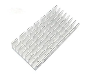 2 pz nuovo dissipatore di calore 50x25x10 mm slot argento dissipatore di calore di alta qualità - Foto 1 di 1