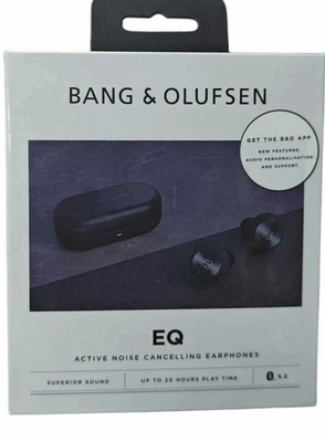 Auriculares internos inalámbricos Bang & Olufsen Beoplay EQ, azul medianoche. Nuevo-Sellado Foto 1 de 4