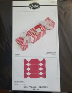 SIZZIX Bigz Pro Box Candy Shaped Cutting Die 657158 Cracker by Lynda Kanase - Afbeelding 1 van 4