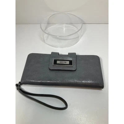 Kenneth Cole Reaction gris pulsera/cartera/monedero Foto 1 de 4