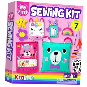  My First Sewing Kit for Beginner Kids Arts & Crafts, 7 Easy DIY Projects of  - Picture 1 of 7