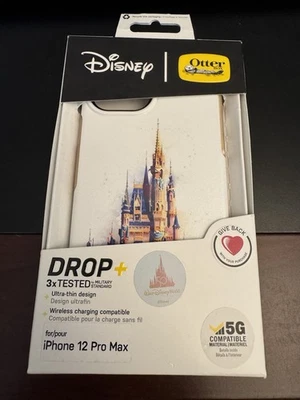 迪士尼 Otterbox 50 周年 iPhone 12 灰姑娘城堡手机壳-全新 — 第 1/2 张图片