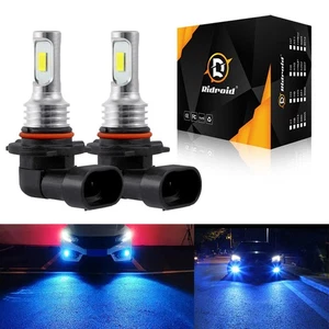 10000LM 9006 LED Headlight Bulbs Conversion Kit Low Beam Fog Lights 8000K Blue - Picture 1 of 20