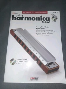 Proline Play Harmonica Today! Method Book with Sealed CD Sheet Music by Proline - Bild 1 von 3
