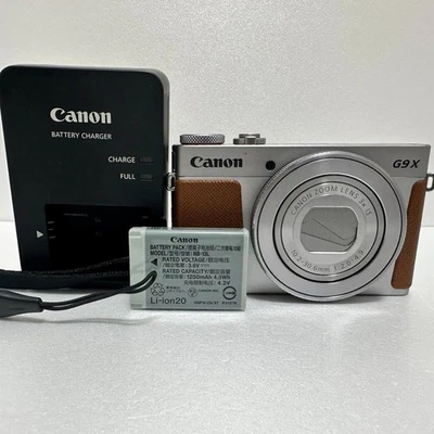 N MINT Canon Powershot G9X Mark II 20.1MP Digital Camera optical zoom from Japan - Image 1 of 4