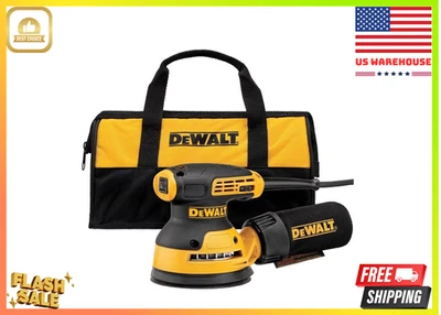 Комплект орбитальной шлифовальной машины DEWALT, 5 дюймов, переменная скорость (DWE6423K) - Изображение 1 из 4
