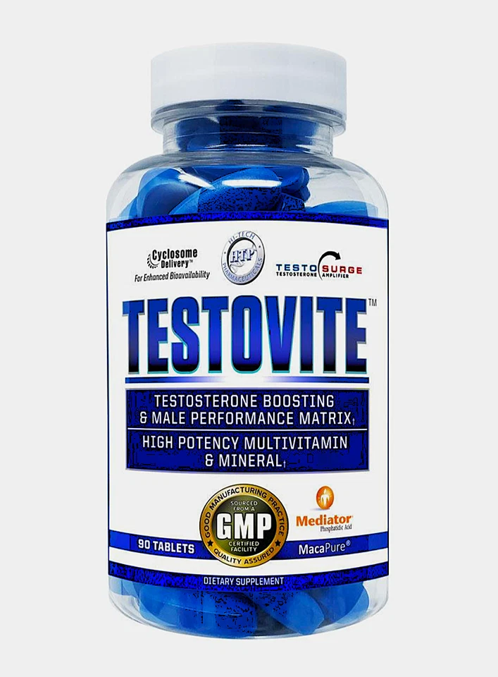 Мультивитамины для повышения теста HiTech Pharmaceuticals Testovite™ 90 таблеток - Изображение 1 из 1