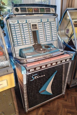 ROCKOLA TEMPO TWO (1960) 200 SELECTION CLASSIC JUKEBOX FULLY RESTORED - Image 1 of 4