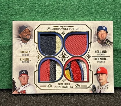 Colección Museo 2015 Piezas Primarias Cuádruples Reliquias Kimbrel, Rodney, Holanda/25 Foto 1 de 3