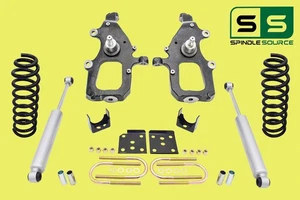 5" / 6" Drop Lowering Kit + Rear Shocks FOR 2004 - 2008 Ford F-150 2WD V6 - Picture 1 of 1