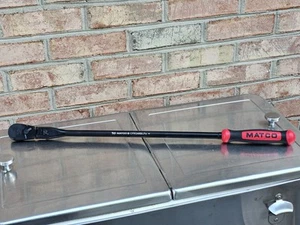 Matco 1/2 Drive Red Soft Grip Long Handle Locking Flex Head Ratchet CFR248BLFx - Bild 1 von 6