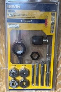 Irwin Hanson 1765542 selbstausrichtender Gewindebohrer- und Schneideisensatz, 12-teilig NEU - Bild 1 von 2