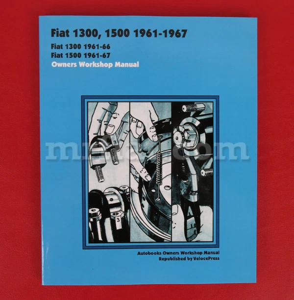 Fiat 1300 1500  Owners Workshop Manual English 1961-1967 New - Image 1 of 1