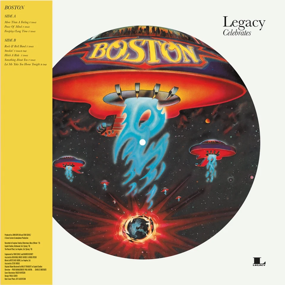 Boston - Boston (Picture Disc Vinyl) [LP record] - Image 1 of 1