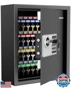 Uniclife 70 Position Key Cabinet with Combination and Key Lock Wall Mounted S - Picture 1 of 5
