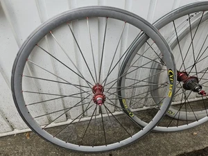 Mavic CXP 14 Laufradsatz 26" 650c Tune Naben Rennrad Triathlon Vintage - Bild 1 von 17