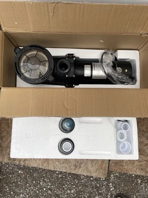 In/Above Ground Pool Pump, High Flow (Variable Speed, 2 HP, 6600 GPH, 115V) - Image 1 of 4