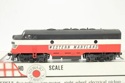 Stewart Kato HO Scale WM Western Maryland EMD F9 A Unit Diesel Locomotive - Image 1 of 4