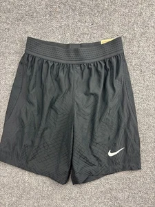 Nike Vapor Shorts Youth Boys Medium Black White Swoosh Logo NWT - Picture 1 of 7