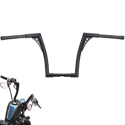 Rise Ape Hangers Handlebar 14 Black Fit For Triumph Speedmaster Foto 1 de 4