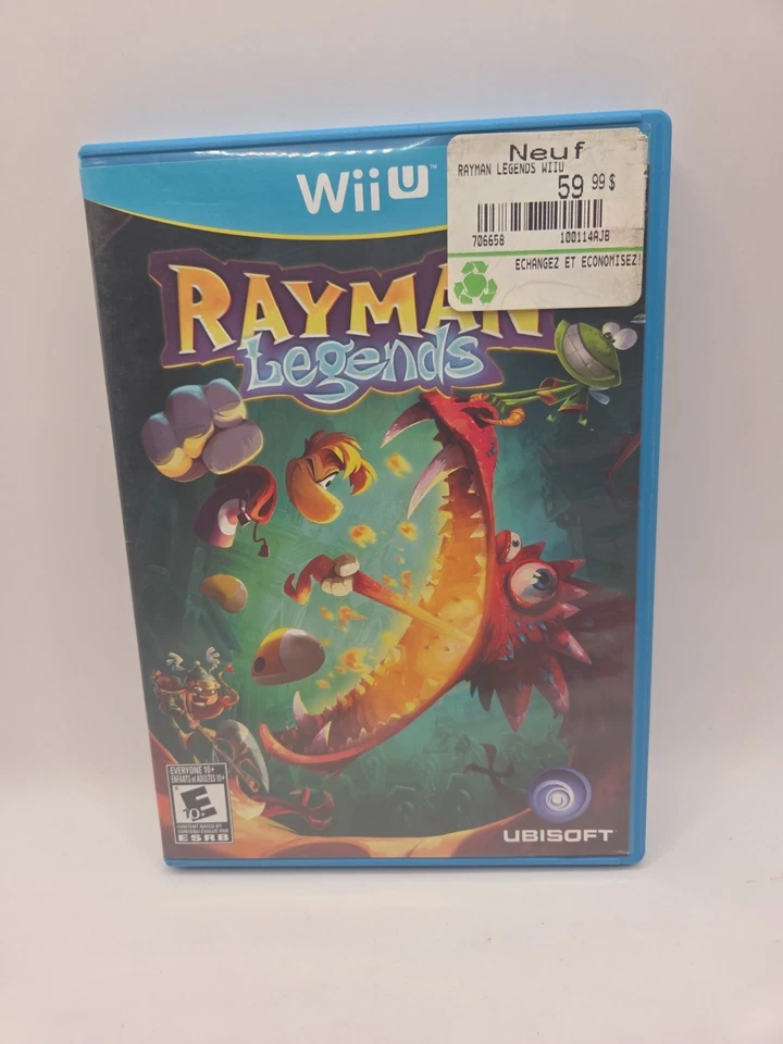 Rayman Legends (Nintendo Wii U, 2013) - CIB Complete In Box - Image 1 of 4