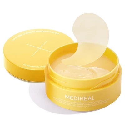 Parches debajo de los ojos de colágeno Mediheal Vita para - Almohadillas para ojos de hidrogel coreano (60 p... Foto 1 de 4