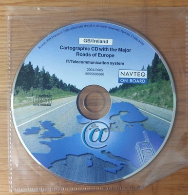 NAVTEC ON BOARD Cartographic CD - Major roads of Europe - Image 1 of 4
