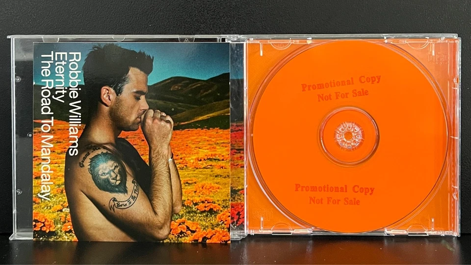Robbie Williams - Eternity 3 Track Promo CD Single EU - Image 1 of 1