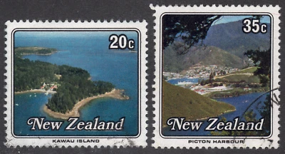 Nueva Zelanda SC# 686-688 1979 - Isla Kawau - 2 estampillas diferentes - usadas Foto 1 de 2