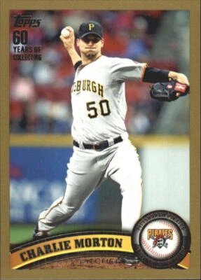 2011 Topps Update Gold #US235 Charlie Morton/2011 - Image 1 of 2