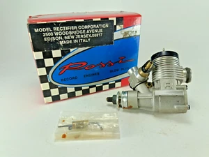 NIB Italy Rossi 21 Normale Rear Exhaust RC Carb Glow Model Airplane Engine - Picture 1 of 7