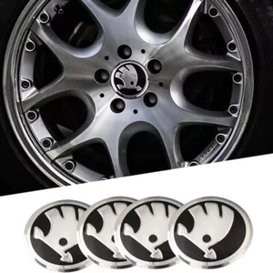 Genuine SKODA Wheel Center hub cap decorative Original OEM Skoda new design US * - Picture 1 of 6