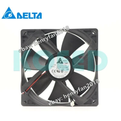 Delta Fan AFB1312M DC 12V 0.38A  2-Pin 135*135*25MM Server / Case Cooling Fan - Image 1 of 4