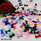 20 Pieces Bow Flower Applique Sewing Craft Bow Wedding Party Sewing Decorations