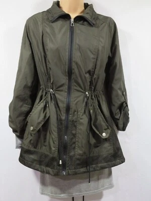 Atmosphere Ladies Coat Anorak UK Size 6 Khaki Good Condition  - Image 1 of 4