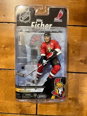 Mike Fisher Ottawa Senators Camiseta Roja Serie 26 NHL McFarlane Figura VARIANTE Foto 1 de 4