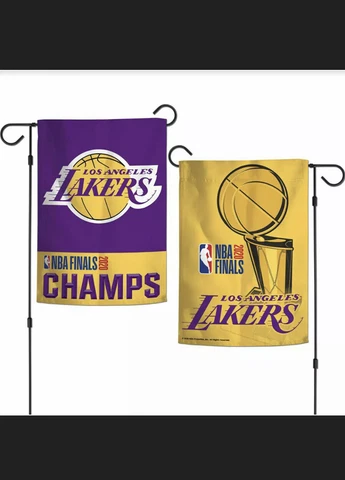 Los Angeles Lakers 2020 Champions Garden Banner Flag Cover