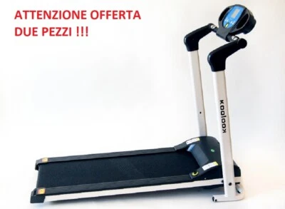 TAPIS ROULANT ELETTRICO SUPER OFFERTA 2 PEZZI10 KM/H SISTEMA CARDIO COMPATTO !!  - Immagine 1 di 4