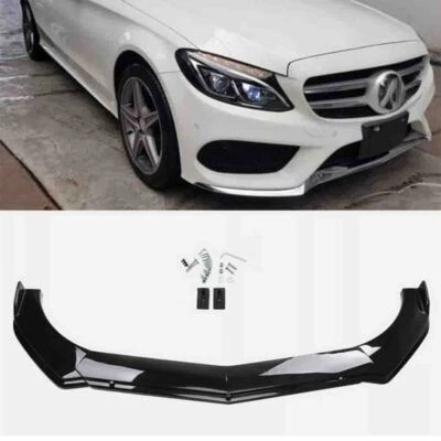 For Holden Commodore VF VE Sedan Wagon Car Front Bumper Lip Spoiler Glossy Black - image 1 of 4