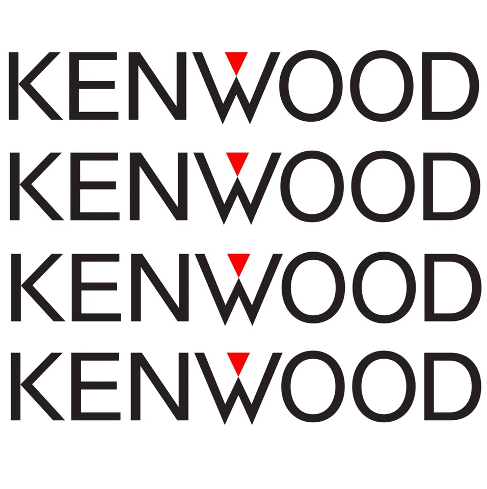 Calcomanía de vinilo troquelada audio música estéreo coche camión Kenwood pegatina gráficos logotipo Foto 1 de 1