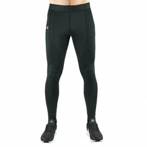 Under Armour Reactor Mens Running Compression Activewear Leggings Size 2XL Black - Picture 1 of 12