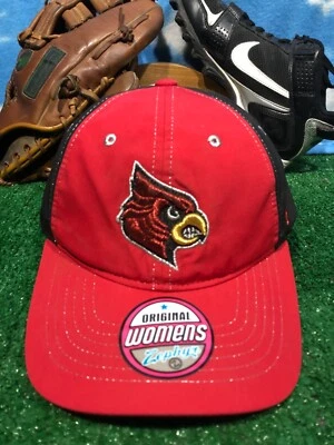 Louisville Cardinals Hat zephyr Ladies women’s red Strapback Hat cap H19 - Image 1 of 4