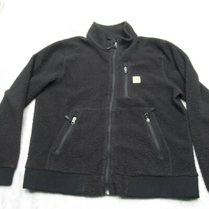 Carhartt Jacket Youth Large Black Zip Pocket Sherpa Fleece Full Zip Outdoor Read - Picture 1 of 11