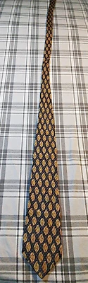 Guess American Classics Mens Neck Tie Geometric w/ Checkered 56" - Image 1 of 4