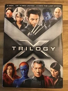 X-Men Trilogy Pack (DVD, 2006, 3-Disc Set) Plays Well Adult Owned - Picture 1 of 3