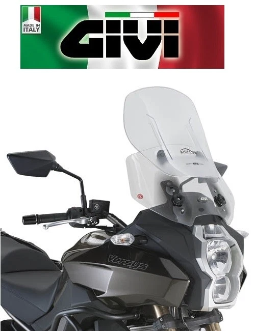 Cupolino Deslizante Transparente KAWASAKI Versys 650 2015 2016 2017 AF4105 GIVI - Imagen 1 de 1