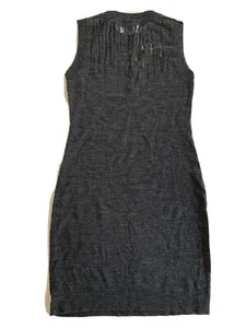 NWOT Susana Monaco Gray Wool Sweater Dress Sz S Cusp For NEIMAN MARCUS - Picture 1 of 8