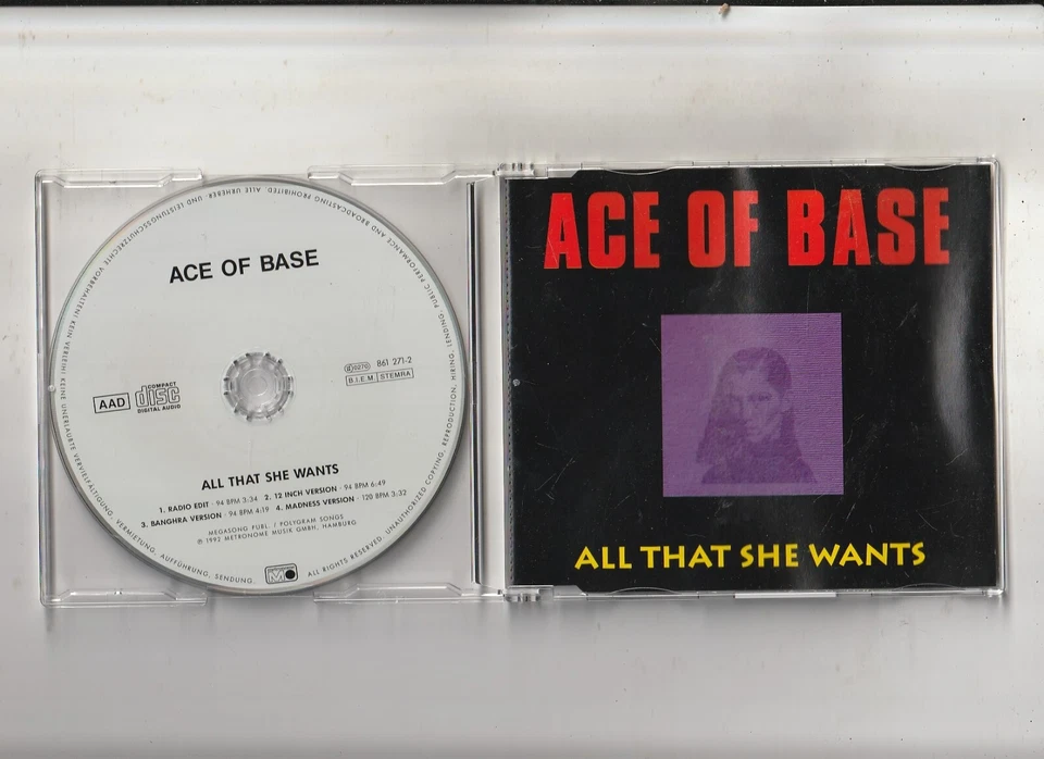Ace of Base / All That She Wants / Maxi CD  - sehr guter Zustand - Bild 1 von 1