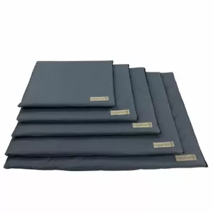 HugglePets Dog Mat Cushioned Waterproof Pet Pad Puppy Made In Britain - Grey - Picture 1 of 12