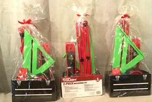 Hyper Tough Christmas Gift Set 4-Piece Measuring Tool Kit Red/Green (New Sealed) - Picture 1 of 4